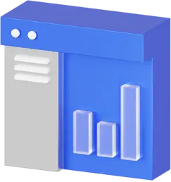 Blue Machine - minimalistic - No Background PNG