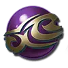 Purple Gold Magic Ball - magic - Transparent Background PNG