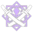 Hexagram Sword Logo - logo - Transparent Background PNG
