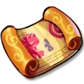 Scroll - treasure - No Background PNG
