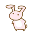 Cute Rabbit - simple - Designer's Pick PNG
