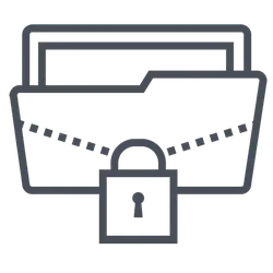 Folder Lock - High Download Count PNG