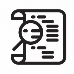 File Search - information - Transparent Background PNG