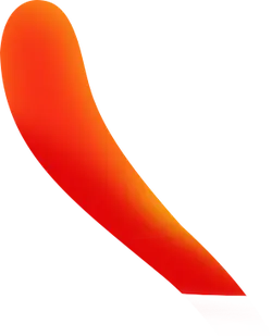 Red Arrow - color gradient - High Resolution PNG