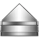 Silver Pyramid - tech - High Resolution PNG