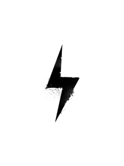 Lightning Bolt Symbol - logo - art - Lossless PNG