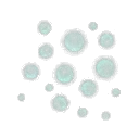 Glowing Water Droplets - water droplets - PNG