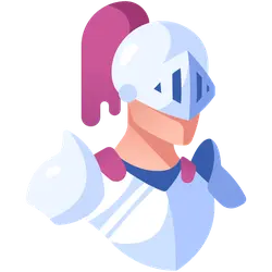 Knight - pink hair - No Watermark PNG