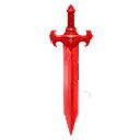 Red Sword - metal - High Resolution PNG