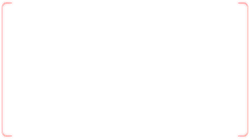 Red Border - outline - Transparent Background PNG