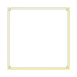 Gold Border - Trending PNG