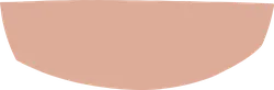 Pink Semi-circle - minimalist style - Transparent Layer PNG