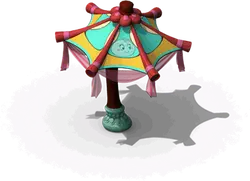 Colorful Tent - toy - High Resolution PNG