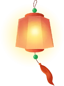 Lantern - green - No Background PNG