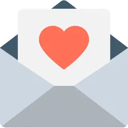 Heart Envelope - gift - valentine's day - PNG Images