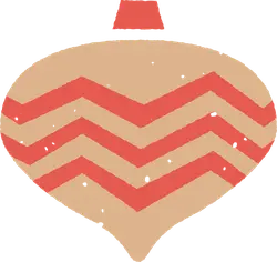 Heart-shaped Ornament - black - High Resolution PNG