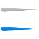 Gray Arrow - shape - Transparent Background PNG