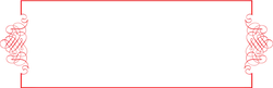 Red Decorative Border - red - High Resolution PNG