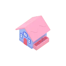 Colorful House - High Quality PNG