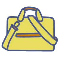 Yellow Handbag - Free for Commercial Use PNG