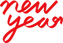 New Year - font - Free PNG