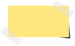 Yellow Sticky Note - office - High Resolution PNG