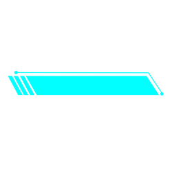 Blue Progress Bar - graphic - Transparent Background PNG