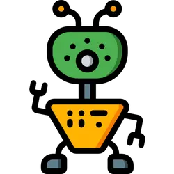 Green Robot - High Quality PNG