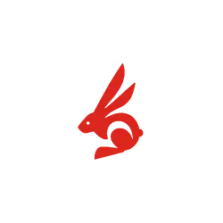 Red Rabbit - logo - Free Download PNG