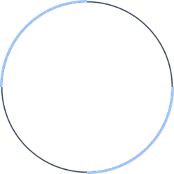 Blue Circle - visual effects - Lossless PNG