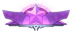 Purple Star Badge - decoration - Free PNG