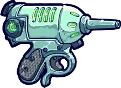 Futuristic Pistol - science fiction - Free Download PNG