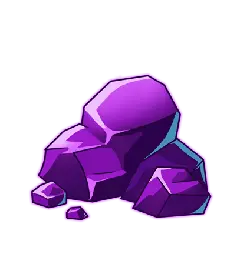Purple Crystal Ore - Popular Download PNG