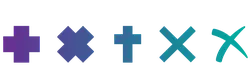 Purple Cross - symbol - Free PNG