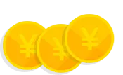 Three Gold Coins - icon - Free PNG