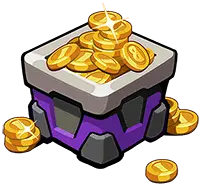 Treasure Chest Coins - game item - Free Download PNG