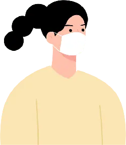Man with Mask - simple - Transparent Layer PNG