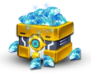 Treasure Chest - game item - diamonds - No Background PNG