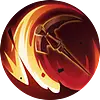 Flaming Sword - sword - fighting - Transparent Background PNG