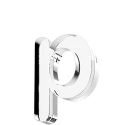 Letter P - letter - glossy - Free Download PNG