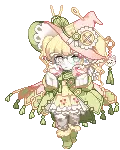 Green Fairy - forest - High Resolution PNG