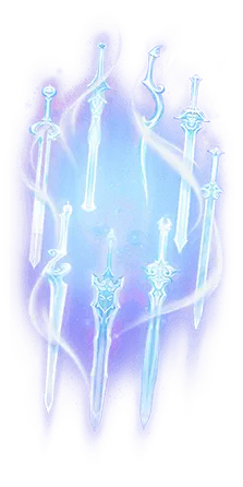 Seven Blades of Frost - mysterious - Free PNG