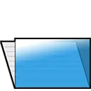 Blue Folder - work - Recommended PNG