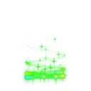 Green Beam - light - Free PNG