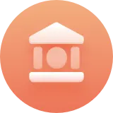 Bank Icon - symbol - Transparent Layer PNG