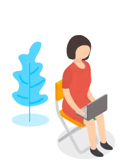 Sitting Woman - Free Download PNG