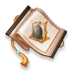Scroll with Treasure Chest - game prop - PNG Images