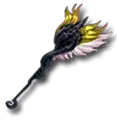 Black Rose Staff - magic - Lossless PNG