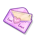 Pink Envelope - PNG