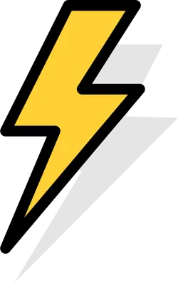 Lightning Bolt Symbol - speed - energy - Free PNG